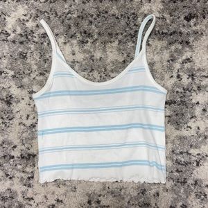 White Pacsun Cropped Top